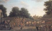 John Wootton George III's Procession to the Houses of Parliament (mk25) Spain oil painting artist